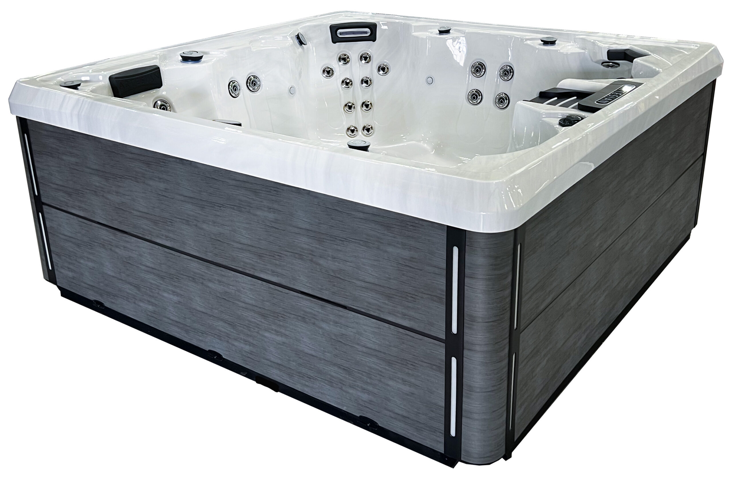 Side profile of Antigua